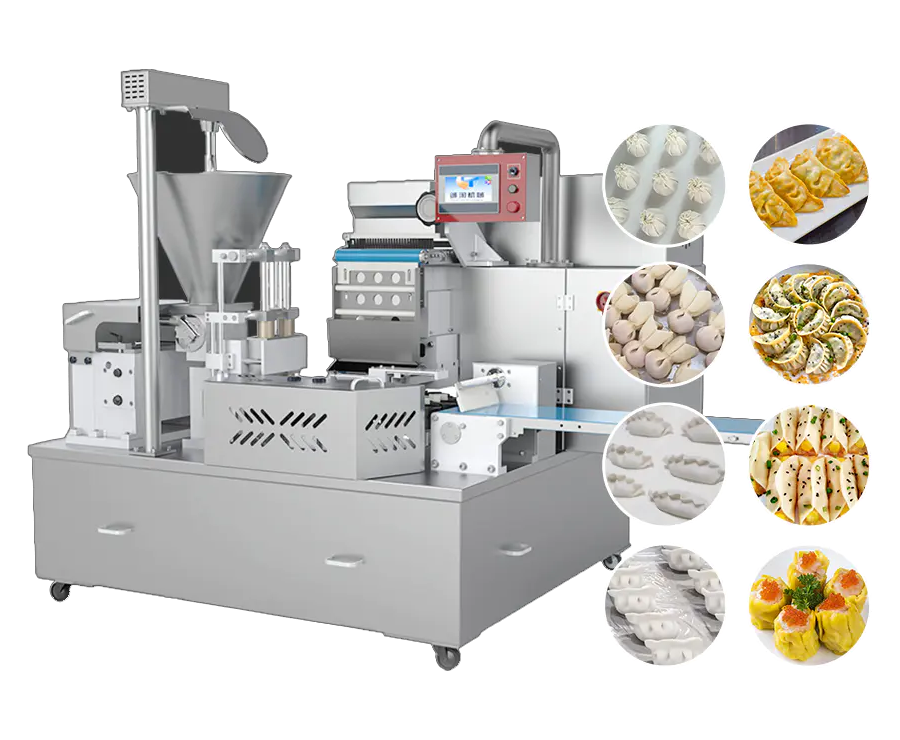 Bánh bao tự động, Siomai, Gyoza, máy hoán giả